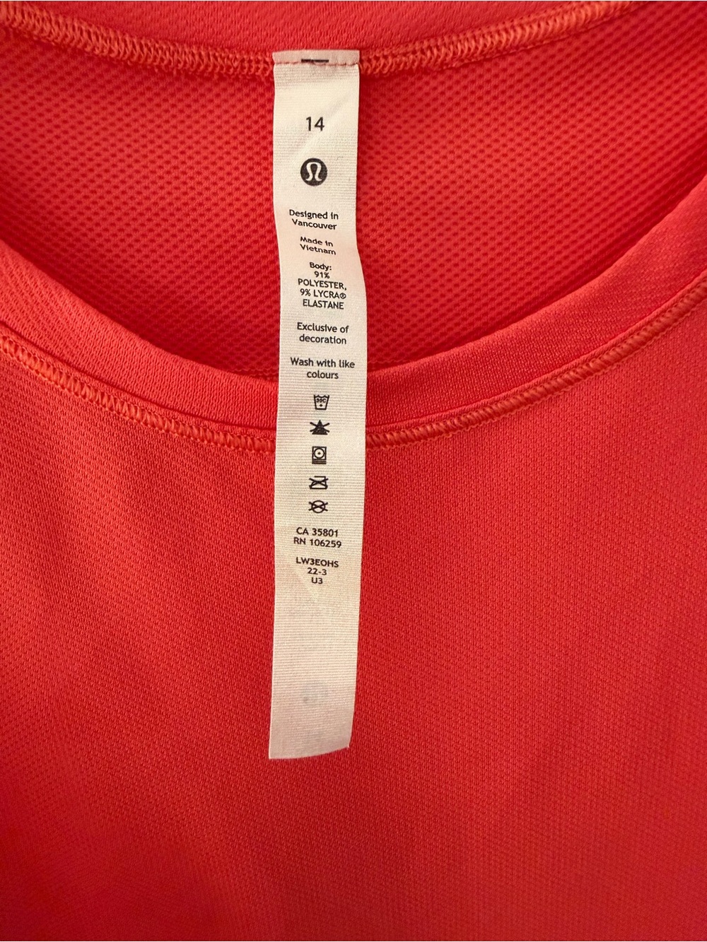 Lululemon Athletica High-Neck Running and Training Long Sleeve Shirt - Picture 5 of 5